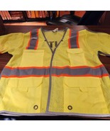 NJTA KISHIGO Hi-Visibility Vest Size X-Large reflective - £9.51 GBP