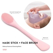 2/set Silicone Face Mask Applicator Brush I Silicone Facial Cleansing Brush I Do - £12.47 GBP