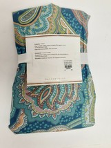 Pottery Barn ANA Paisley Euro Pillow Sham Cover 29.5&quot;x 29.5&quot; New with Tags - £31.91 GBP