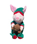 Piglet&#39;s Winnie the Pooh Plush Doll In Christmas Pajamas With Teddy Bear - €20,59 EUR