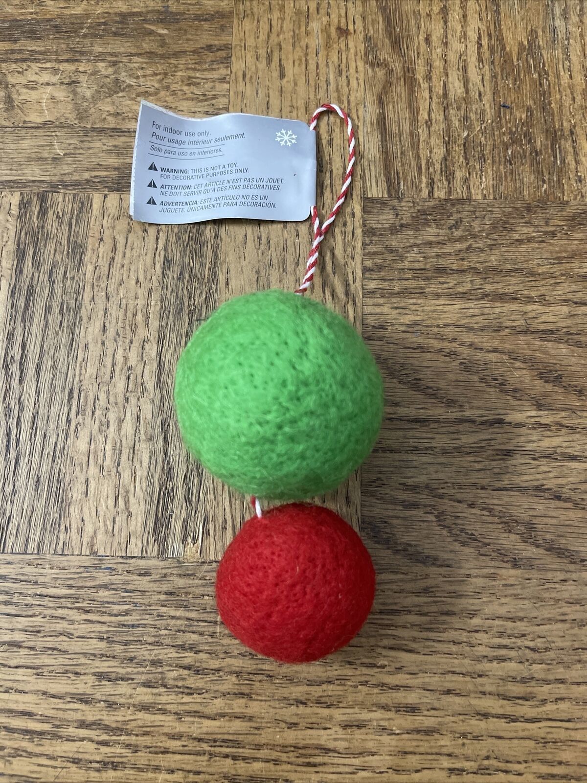 Bed Bath And Beyond Soft Christmas Ball Ornament - $8.79