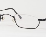 Vintage LASSALLE HB02-3 Negro Único Raro Gafas 40-26-140mm Italia - $76.23