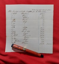 Civil War Plantation Goods Transport Request Kings Point Ferry, LA~ Warren Co.MS - £72.20 GBP