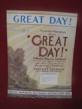 Antique 1900s &quot;Great Day!&quot; Sheet Music #343 - $19.79