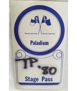 TOM PETTY - VINTAGE ORIGINAL 1980 CLOTH CONCERT TOUR BACKSTAGE PASS - $27.37 CAD