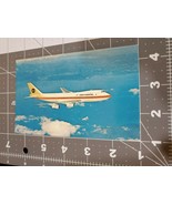 Continental 747 (in the air) Lithograph Post Card Unposted - £5.98 GBP