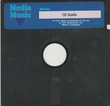 Media Music ~ Cd Studio by Media Technology ~ 1991 - $15.84