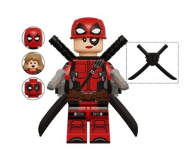 MV Lady Deadpool 3 Marvel Movie Minifigure US Shipping Warehouse - £5.79 GBP