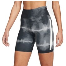 NWT Nike One Luxe Dri-FIT 7&quot; Mid-Rise Printed Training Shorts DO7814-010 Size XS - £24.84 GBP