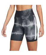 NWT Nike One Luxe Dri-FIT 7" Mid-Rise Printed Training Shorts DO7814-010 Size XS - $32.73