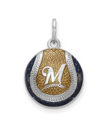 SS Milwaukee Brewers Enameled Baseball Charm - $108.76 CAD