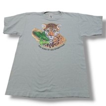 Vintage Alore Shirt Size Medium Graphic Tee Baby Tiger Cub Single Stitch T-Shirt - $46.04