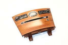 2006-2007 INFINITI M35 M45 CENTER DASH RADIO CONTROL CLOCK WOOD TRIM BEZEL P1885 image 5
