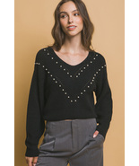 Pearl details sweater - $55.14 CAD