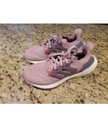 EUC Adidas Women’s Ultra Boost 22 Running Shoes Mauve Purple GX5588 Lace... - £55.08 GBP