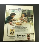 VTG Retro 1980 Maxwell House Instant Coffee &amp; Taste of Home Coffee Break... - £14.91 GBP