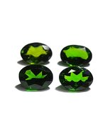 2.864 TCW 100% Natural Chrome diopside Oval Faceted Best Quality Gem By DVG - £384.42 GBP