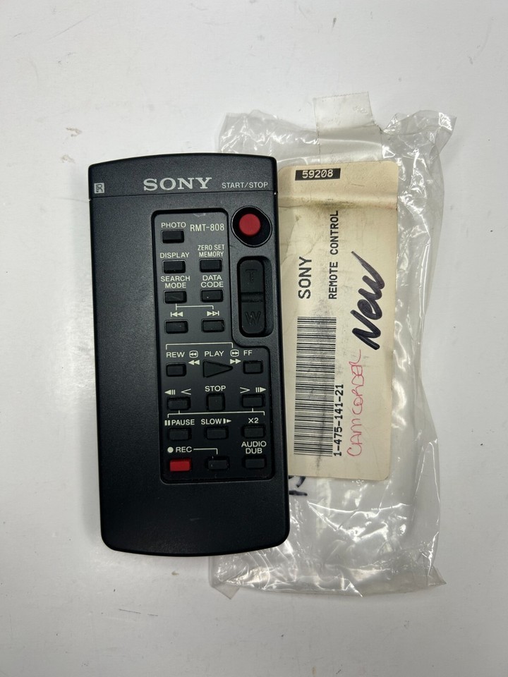 Sony RMT-808 Remote Control for DCRTRV19 DCRTRV20 DCRTRV20E DCRTRV30 DCR... - $9.22
