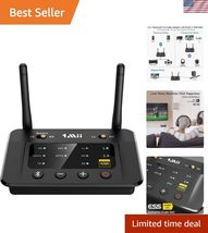 Bluetooth 5.3 Transmitter for Home Stereo - Long Range &amp; Quality DAC - $159.37