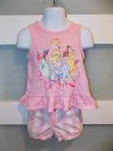 Disney Princess 2pc Short Outfit Size 18 Months Girl's NEW - $18.00