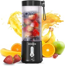 Portable Blender, Personal Size Blender For Smoothies And Shakes,Usb, Travel - £26.90 GBP