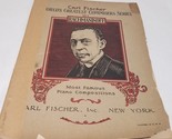 Rachmaninoff Carl Fisher World&#39;s Greatest Composer Series No. 3 Piano - $7.98