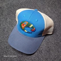 Costa Del Mar Embroidered Hat Blue Mesh Back Snapback Cap - $17.60