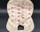 Fisher Price High Chair Replacement Seat Pad Pink Circles - $8.99