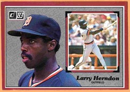 Detroit Tigers Larry Herndon 1983 Donruss Action All Stars #5 ex/nm ! - £0.39 GBP