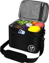 9.8L 16Cans Insulated Lunch Bag for Men Women, Reusable Insulated Lunch Box - $12.87