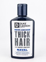 Duke Cannon News Anchor Thick 2 in 1 Shampoo Conditioner 10 Oz Naval Diplomacy - £13.65 GBP