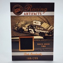 2007 Press Pass Racing Artifacts Dale Earnhardt Race Used Tire Card 188/299 - $69.25