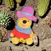 DISNEY WINNIE THE POOH COWBOY WESTERN STAR BEAN BAG 5&quot; TOY DOLL Mattel - $7.52