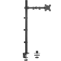 VIVO Single Monitor Mount Extra Tall Adjustable Stand Fits One Screen up to 32&quot; - £73.26 GBP