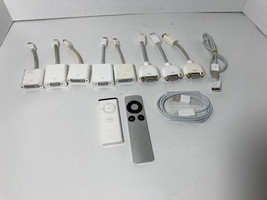 Mixed Lot of 12 Apple Adapters Cables Remotes A1307 A1305 A1294 A1156 Other - £15.03 GBP