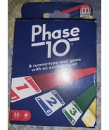 Phase 10 Rummy type Card Game Cards are sealed - £4.64 GBP