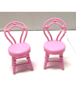 Barbie Club Chelsea Treehouse 2 Pink Chairs - $13.90 CAD