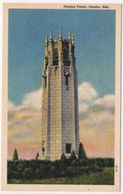 Postcard Singing Tower Omaha Nebraska - £3.08 GBP