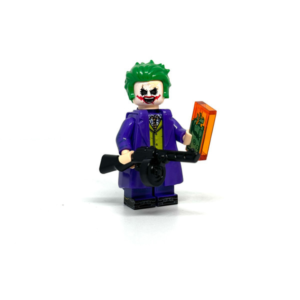 The Joker Dc Comics Dark Knight Purple Suit Custom Minifigures - $9.05