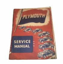 Plymouth 1942 Service Manual Red, White, & Blue By Chrysler Corp. Detroit MI - $13.88