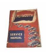 Plymouth 1942 Service Manual Red, White, &amp; Blue By Chrysler Corp. Detroi... - £10.91 GBP