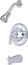 7-Inch, Polished Chrome Magellan Tub And Shower Faucet From Kingston Brass, - £49.63 GBP