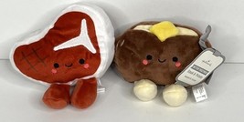 Hallmark Better Together Steak and Potato Magnetic Plush New With Tag - $19.65