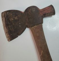 Vintage Hatchet/Axe Wood V Notch and Wood Handle image 3