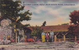 Petit Jean State Park Arkansas AR Mather Lodge Conway County  Postcard E08 - £2.38 GBP