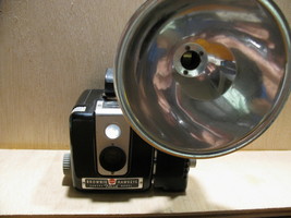 Kodak Brownie Hawkeye Camera Flash Model With Flash - Vintage 1950s - Untested - £67.16 GBP