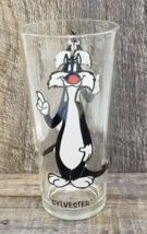 1973 Drinking Glass Pepsi Collector Series &quot;Sylvester&quot; The Cat Warner Br... - £14.20 GBP