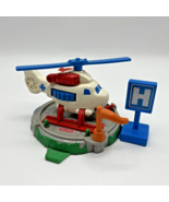 Fisher Price GeoTrax Whirly Bird Rescue Helicopter Set Train Track Acces... - £14.16 GBP