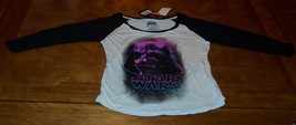 Women&#39;s Teen 70&#39;S Style Star Wars Darth Vader Pink Pop Art T-shirt Small New - £15.87 GBP