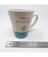 Starbucks 2010 Hot Chocolate Coffee Mug Cup Turquoise Blue Siren Mermaid... - £15.65 GBP